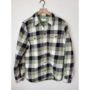 BP Plaid Quilted-Lined Shacket – Men's Medium